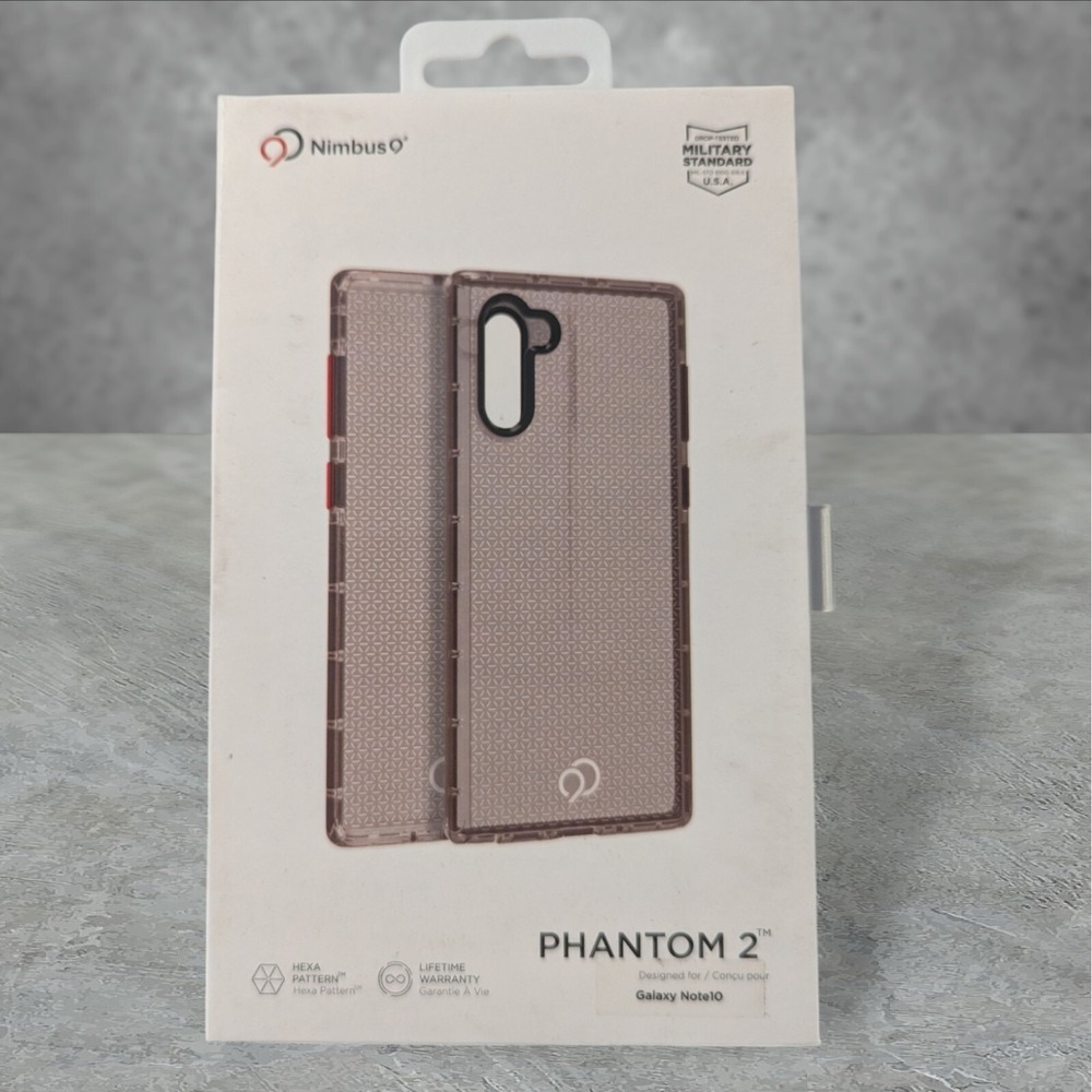 A5. Nimbus9 Phantom 2 Phone Case Samsung Galaxy Note10 In Gray/Black
